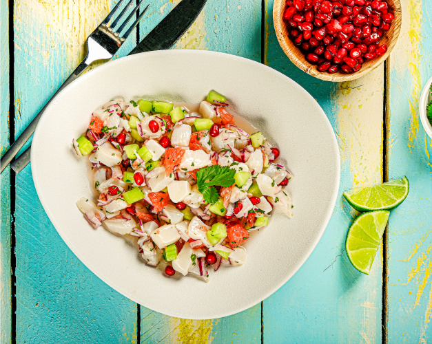 Illustration de l'article « Entrée fraîcheur : le ceviche de Saint-Jacques aux agrumes »