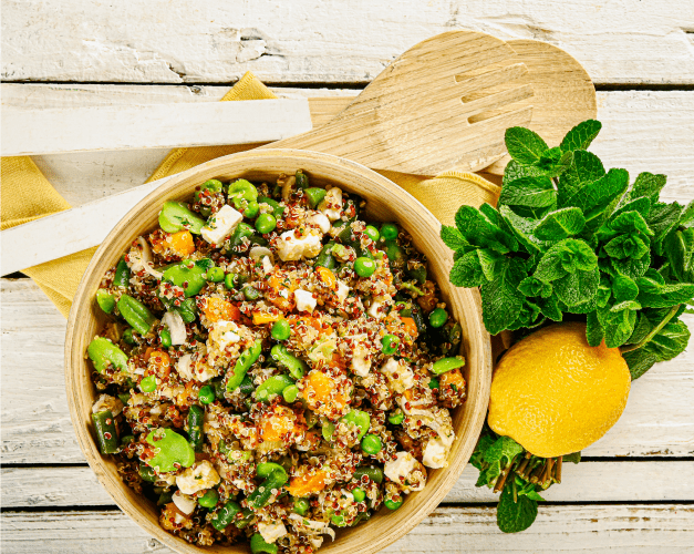 Illustration de l'article « Le taboulé de quinoa, un repas sain et savoureux »