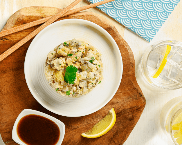Illustration de l'article « Revisitez le tartare avec cette version aux crevettes »