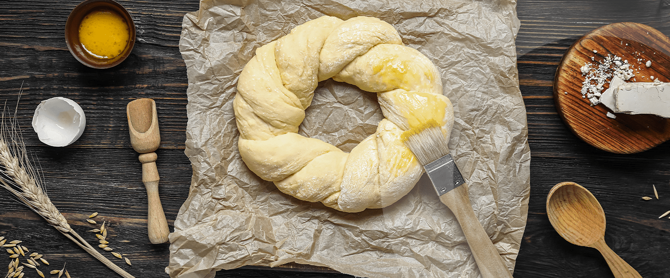 Illustration de l'astuce « Une couronne des rois en pâte à pain » (visuel 1)