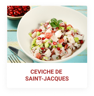 Ceviche de Saint-Jacques