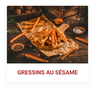 Recette de gressins