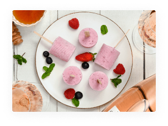 Petits suisses glacés