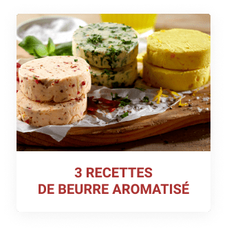 Recettes de beurre aromatisé