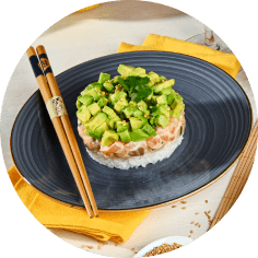 Tartare de saumon
