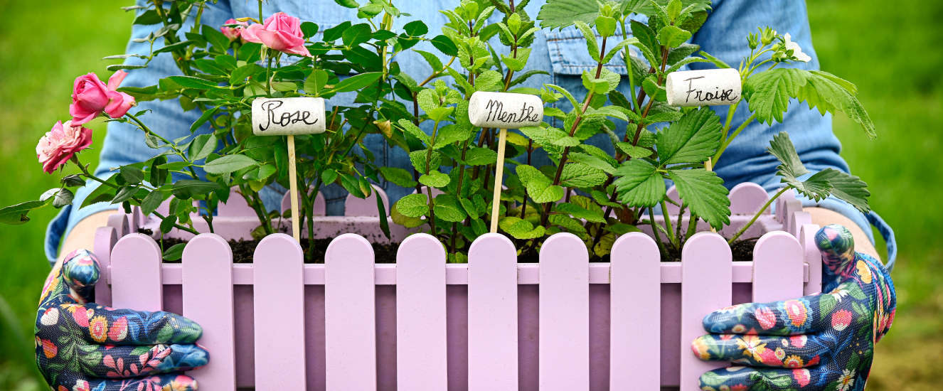 Illustration de l'astuce « DIY : des marqueurs de jardin en liège »