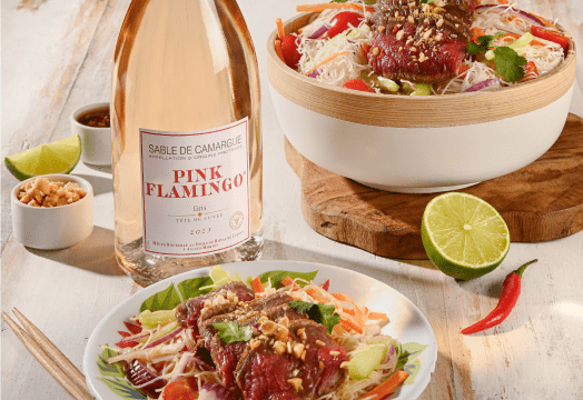 Illustration de l'article « Salade thaïe au bœuf piquant »
