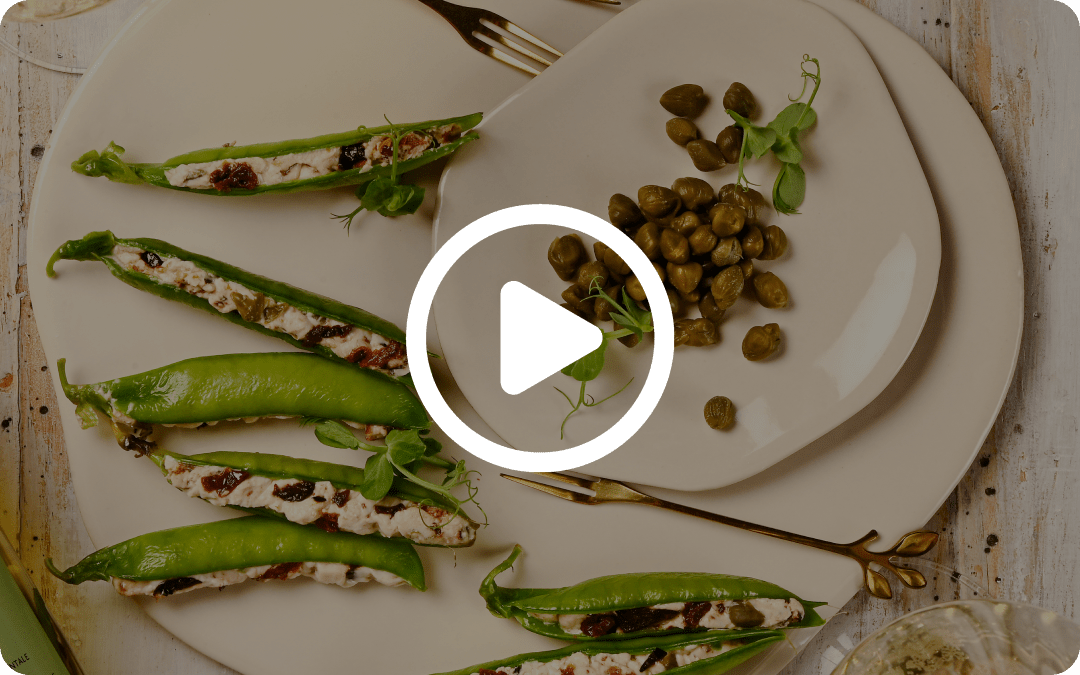 Recette de cosses de petits pois en vidéo