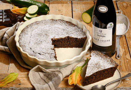 Illustration de l'article « Gâteau au chocolat… et à la courgette »