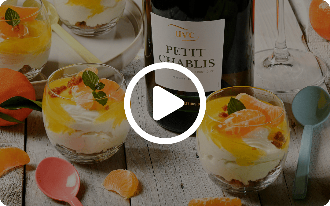 La recette de verrines aux clémentines en vidéo