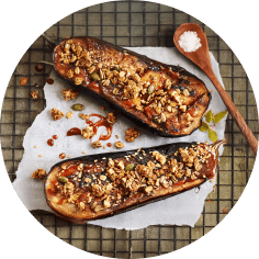 Aubergine au miso