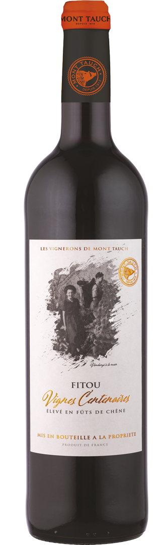 Bouteille de AOP(1) Vin Rouge Fitou Vignes Centenaires