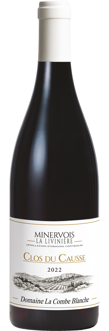 Bouteille de AOP(1) Vin Rouge Minervois La Livinière Clos du Causse