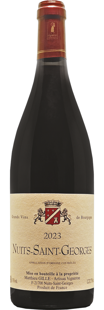 Bouteille de AOP(1) Vin Rouge Nuits-Saint-Georges Matthieu Gille