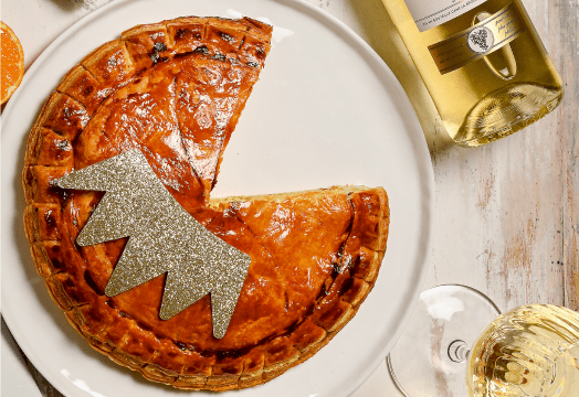 Illustration de l'article « Une galette des rois avec un fruit de saison »