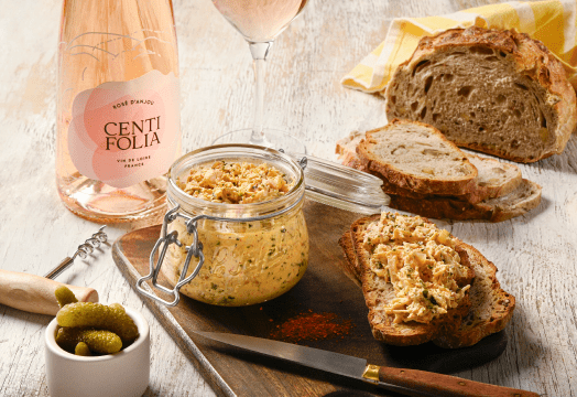 Illustration de l'article « Rillettes de poulet aux herbes & citron confit »