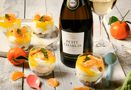 Illustration de l'article « Verrines façon cheesecake aux clémentines »