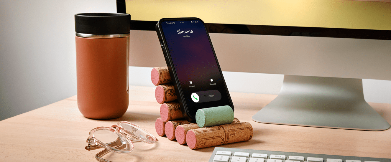 Illustration de l'astuce « DIY : support de téléphone »