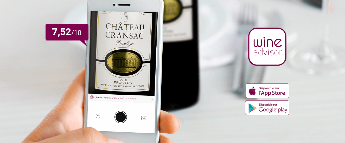 Illustration de l'astuce « Découvrez l’appli de vin N°1 en France : WineAdvisor ! » (visuel 1)
