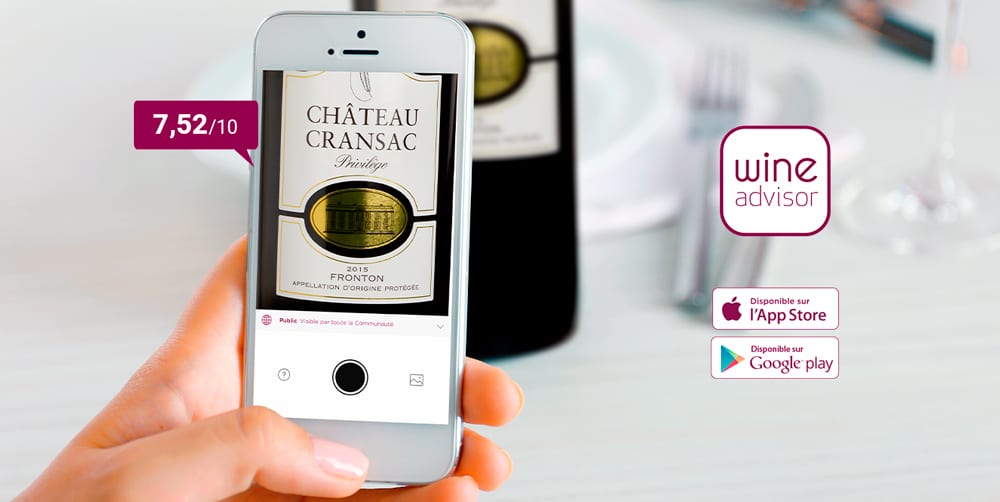 Illustration de l'astuce « Découvrez l’appli de vin N°1 en France : WineAdvisor ! »