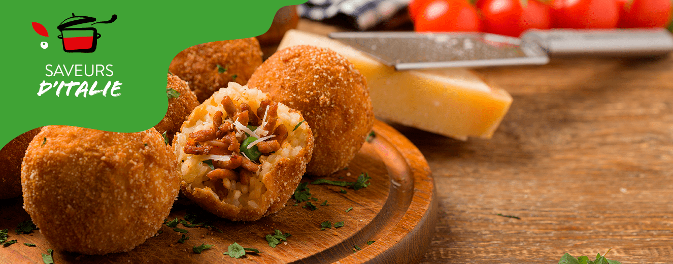 Illustration de l'article « Saveurs d'Italie - La recette de l'Arancini »