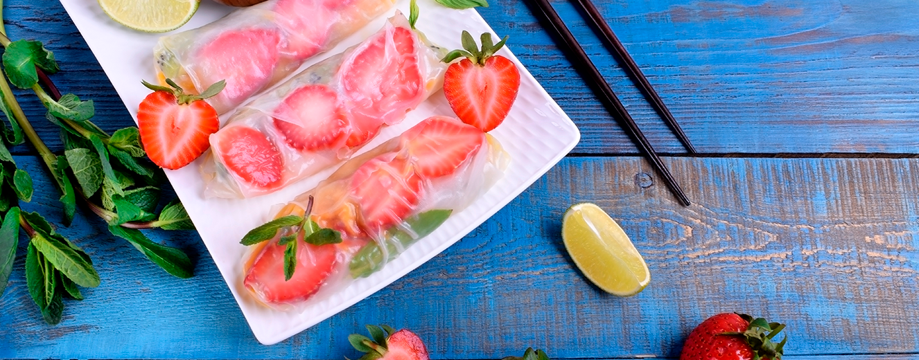 Illustration de l'article « Un IGP Pays d’Oc Côtes des Roses qui fera rougir vos rouleaux de printemps aux fraises »