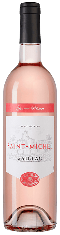 Bouteille de vin rosé AOP Gaillac « Grande Réserve Saint-michel », millésime 2022 — vignoble Sud-ouest