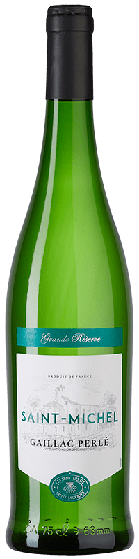 Bouteille de vin blanc AOP Gaillac Perlé « Grande Réserve Saint-michel », millésime 2022 — vignoble Sud-ouest