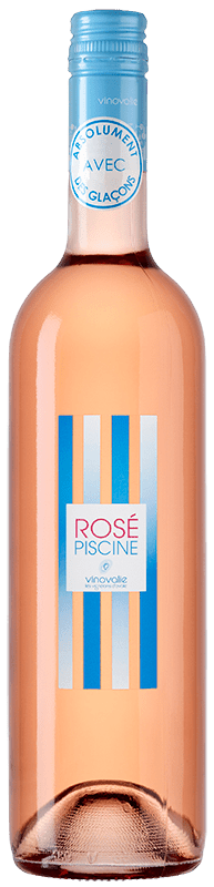 Bouteille de vin rosé Vin De France « Rosé Piscine », millésime 2022 — vignoble Sud-ouest