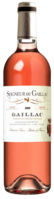 Bouteille de vin rosé AOP Gaillac « Seigneur De Gaillac », millésime 2022 — vignoble Sud-ouest