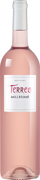 Bouteille de vin rosé IGP Comte Tolosan « Terreo », millésime 2023/2024 — vignoble Sud-ouest