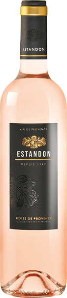 Bouteille de vin rosé AOP Côtes De Provence « Estandon », millésime 2023/2024 — vignoble Provence & Corse