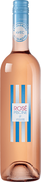 Bouteille de vin rosé Sans Indication Géographique Vin De France « Rosé Piscine », millésime 2023/2024 — vignoble Sud-ouest