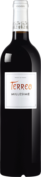 Bouteille de vin rouge IGP Comté Tolosan « Terreo », millésime 2023/2024 — vignoble Sud-ouest