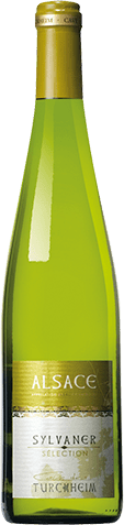 Bouteille de vin blanc — AOP(1) VIN BLANC SYLVANER SÉLECTION TURCKHEIM