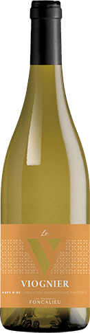 Bouteille de vin blanc — IGP(2) VIN BLANC PAYS D’OC VIOGNIER V