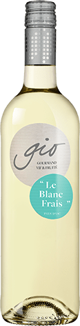 Bouteille de vin blanc — IGP(2) VIN BLANC PAYS D’OC BIO** GIO