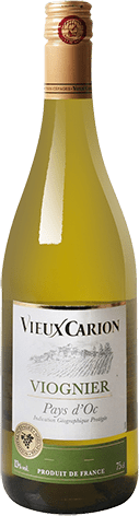 Bouteille de vin blanc — IGP(2) VIN BLANC PAYS D’OC VIOGNIER VIEUX CARION