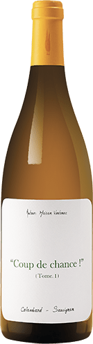 Bouteille de vin blanc — IGP(2) VIN BLANC PAYS D’OC VENTENAC CHÂTEAU COLOMBE COUP DE CHANCE