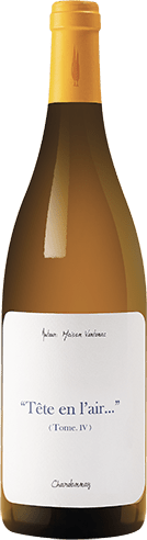 Bouteille de vin blanc — IGP(2) VIN BLANC PAYS D’OC CHARDONNAY VENTENAC TÊTE EN L’AIR