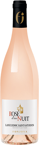 Bouteille de vin rose — AOP(1) VIN ROSÉ LANGUEDOC SAINT-SATURNIN ROSÉ D’UNE NUIT FONJOYA