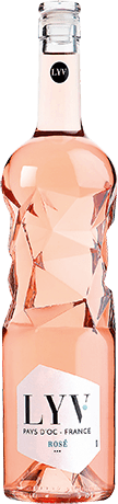 Bouteille de vin rose — IGP(2) VIN ROSÉ PAYS D’OC LYV