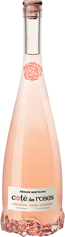 Bouteille de vin rosé AOP Vin Rosé Languedoc Côte Des Roses « Gérard Bertrand », millésime 2025/2026 — vignoble Languedoc