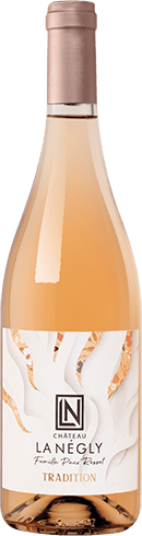 Bouteille de vin rose — AOP(1) VIN ROSÉ LANGUEDOC TRADITION CHÂTEAU LA NÉGLY