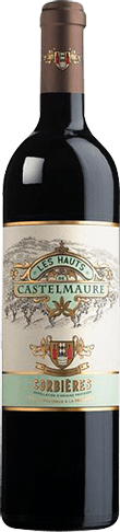 Bouteille de vin rouge — AOP(1) VIN ROUGE CORBIÈRES LES HAUTS DE CASTELMAURE