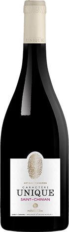Bouteille de vin rouge — AOP(1) VIN ROUGE SAINT-CHINIAN CARACTÈRE UNIQUE