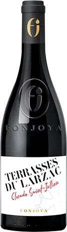 Bouteille de vin rouge — AOP(1) VIN ROUGE TERRASSES DU LARZAC CLOSADE SAINT-JULLIEN