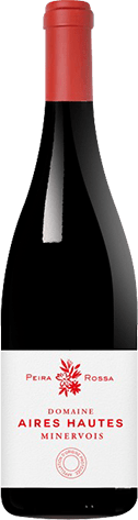 Bouteille de vin rouge — AOP(1) VIN ROUGE MINERVOIS DOMAINE AIRES HAUTES