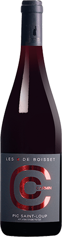 Bouteille de vin rouge — AOP(1) VIN ROUGE PIC SAINT-LOUP BOISSET CARMIN