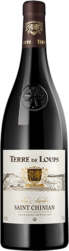 Bouteille de vin rouge — AOP(1) VIN ROUGE SAINT-CHINIAN TERRE DE LOUPS LES LANDES